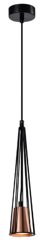 Светильник подвесной (подвес) Rivoli Emily 4160-201 1 х GU10 25 Вт дизайн потолочный купить оптом недорого