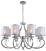 Люстра Rivoli Amy 2063-308 8 х Е14 40 Вт классика купить оптом недорого