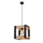 Светильник подвесной (подвес) Rivoli Eve 5144-201 1 х Е27 40 Вт лофт - кантри потолочный купить оптом недорого