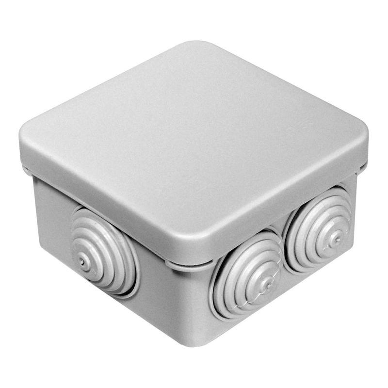 Коробка распределительная ОП безгалогенная (HF) 70х70х40 IP55 Промрукав 40-0200 купить оптом выгодно Коробка распределительная ОП безгалогенная (HF) 70х70х40 IP55 Промрукав 40-0200 оптом купить цена