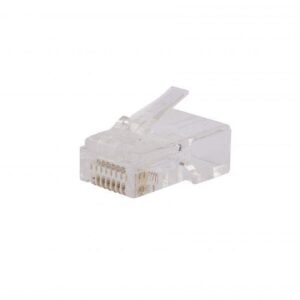Разъем легкой оконцовки PLEZ-8P8C-U-C5-100 RJ-45 (8P8C) под витую пару кат.5 (50 µ"/ 50 микродюймов) универс. (для ож и мж кабеля) (уп.100шт) Hyperline 403341 оптом купить цена