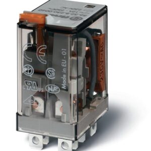 Реле миниатюрное 2CO 12А 24В DC FINDER 563290240040 оптом купить цена