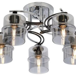 Люстра Rivoli Sonja 9046-305 5 х Е27 40 Вт модерн купить оптом недорого