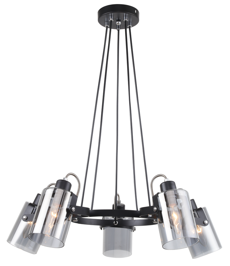 Люстра Rivoli Davida 5099-305 5 х Е14 40 Вт лофт - кантри оптом купить хорошая цена Люстра Rivoli Davida 5099-305 5 х Е14 40 Вт лофт - кантри купить оптом недорого