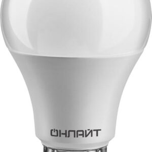 Лампа светодиодная 71 682 OLL-A65/А60-12-230-2.7K-E27 12Вт шар 2700К тепл. бел. E27 1000лм 176-264В ОНЛАЙТ 71682 оптом купить цена