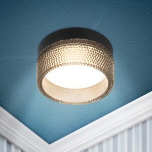 Встраиваемый светильник под лампу GX53 ЭРА DK97 BK/BK черный купить оптом недорого