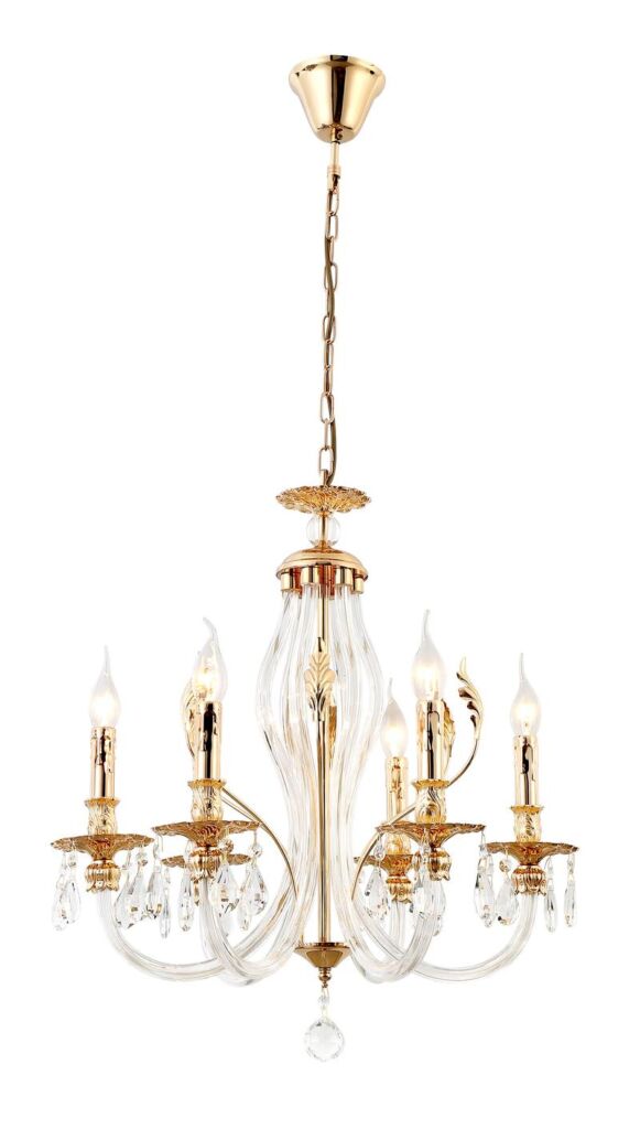 Люстра Rivoli Melanie 1020-206 6 х Е14 40 Вт хрусталь классика оптом купить хорошая цена Люстра Rivoli Melanie 1020-206 6 х Е14 40 Вт хрусталь классика купить оптом недорого