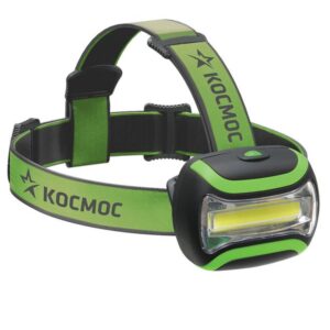 Фонарь светодиодный налобный 3Вт КОБ Космос KOC-H3WCOBLED оптом купить цена