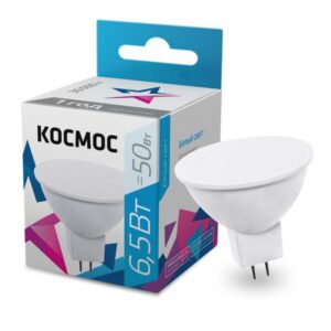 Лампа светодиодная JCDR 6.5Вт 220В GU5.3 4500К Космос LkecLED6.5wJCDRC45 оптом купить цена
