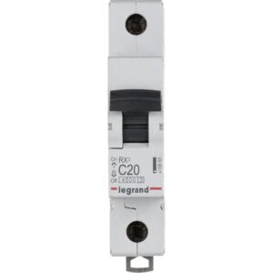 Выключатель автоматический модульный 1п C 20А 4.5кА RX3 Leg 419665 оптом купить цена