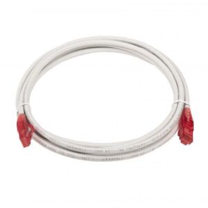 Патч-корд кат.5E U/UTP LSZH 3м PC-LPM-UTP-RJ45-RJ45-C5e-3M-LSZH-GY сер. Hyperline 42273 оптом купить цена