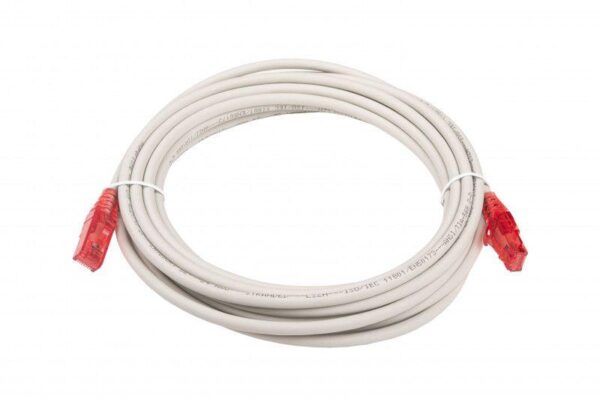 Патч-корд кат.5E U/UTP LSZH PC-LPM-UTP-RJ45-RJ45-C5e-5M-LSZH-GY 5 м. сер. Hyperline 42301 оптом купить цена