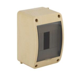 Щиток ОП Тусо 4 мод. с верт. двер. 140х90х85мм сосна Рувинил 68304-27М оптом купить цена