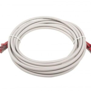 Патч-корд кат.5E F/UTP экранир. LSZH PC-LPM-STP-RJ45-RJ45-C5e-5M-LSZH-GY 5м сер. Hyperline 42339 оптом купить цена