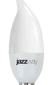 Лампа светодиодная PLED-SP 9Вт CA37 свеча на ветру 5000К холод. бел. E14 820лм 175-265В JazzWay 2859549A оптом купить цена