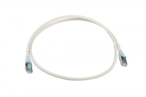 Патч-корд PC-LPM-STP-RJ45-RJ45-C6-1M-LSZH-GY F/UTP экран. кат.6 LSZH 1м сер. Hyperline 42373 оптом купить цена