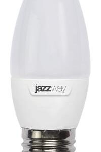 Лампа светодиодная PLED-SP 9Вт C37 свеча 3000К тепл. бел. E27 820лм 230В JazzWay 5001923A оптом купить цена