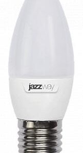 Лампа светодиодная PLED-SP 9Вт C37 свеча 5000К холод. бел. E27 820лм 230В JazzWay 5001954A оптом купить цена