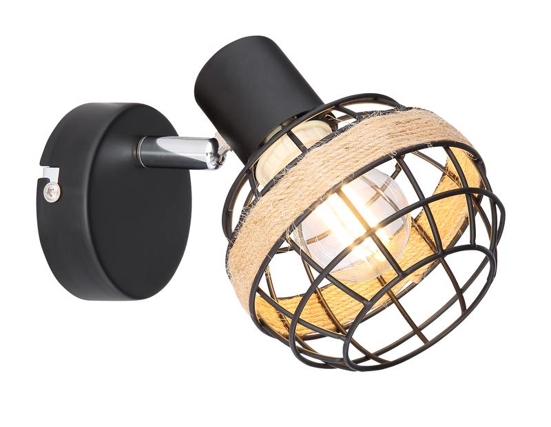 Светильник настенно-потолочный спот Rivoli Fedora 7033-701 1 х E14 40 Вт поворотный оптом купить хорошая цена Светильник настенно-потолочный спот Rivoli Fedora 7033-701 1 х E14 40 Вт поворотный купить оптом недорого