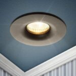 Встраиваемый светильник алюминиевый ЭРА KL105 BK MR16 GU5.3 черный купить оптом недорого