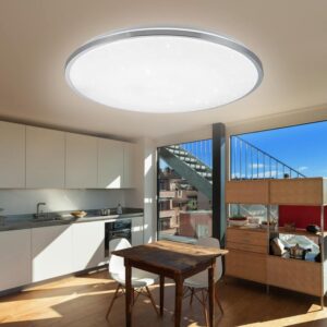 Светильник потолочный светодиодный ЭРА Классик с ДУ SPB-6-70-RC Chrome 70Вт 3000-6500К 4800Лм купить оптом недорого