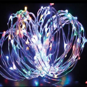 Гирлянда светодиодная "Разноцветные нити" 10м 100LED в виде капель 220В Космос KOCNL-EL150 оптом купить цена