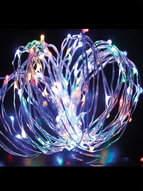 Гирлянда светодиодная "Разноцветные нити" 10м 100LED в виде капель 220В Космос KOCNL-EL150 купить оптом выгодно Гирлянда светодиодная "Разноцветные нити" 10м 100LED в виде капель 220В Космос KOCNL-EL150 оптом купить цена