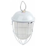 Светильник ЭРА НСП 41-200-003 с решеткой Желудь сталь стекло IP54 E27 max 200Вт 345х185 белый купить оптом недорого