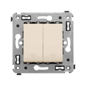Кнопка 2-кл. СП "Avanti" "Ванильная дымка" DKC 4405154 оптом купить цена