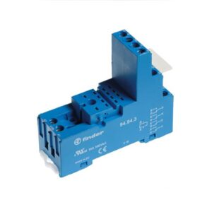 Розетка с винт. клеммами для реле 55.32 55.34 таймера 85.02 85.04 с пластм. клипсой FINDER 94943SPA оптом купить цена