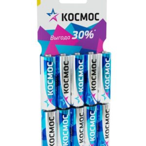 Элемент питания алкалиновый AA/LR6 10хBL (уп.10шт) КОСМОС KOCLR610BL оптом купить цена