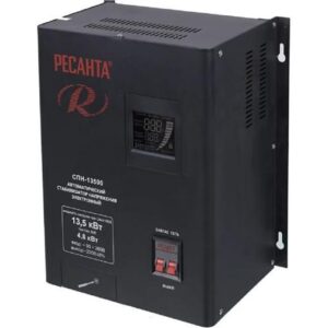 Стабилизатор СПН-13500 1ф 13.5кВт 90-260В IP20 пониж. напр. Ресанта 63/6/28 оптом купить цена