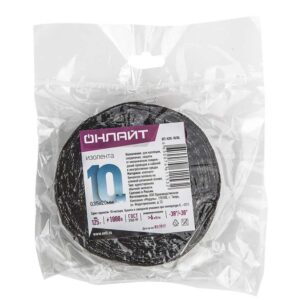 Изолента ХБ 20мм (рул.10м) 61 153 OIT-H20-10/BL 125г ОНЛАЙТ 61153 оптом купить цена