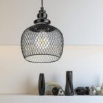 Светильник подвесной (подвес) ЭРА PL8 BK металл