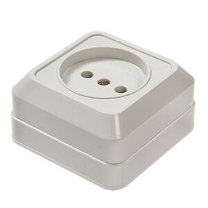 Розетка 1-м ОП Bolleto 7022 16А IP20 бел. ASD / IN HOME 4680005959785 оптом купить цена