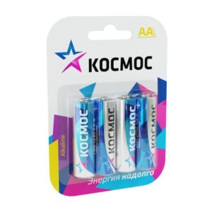 Элемент питания алкалиновый AA/LR6 BP-4 (блист.4шт) КОСМОС KOCLR64BL_classic оптом купить цена