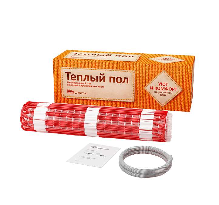 Комплект "Теплый пол" (мат) WSM 220Вт/1.50кв.м Warmstad 100035657000 купить оптом выгодно Комплект "Теплый пол" (мат) WSM 220Вт/1.50кв.м Warmstad 100035657000 оптом купить цена