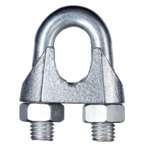 Зажим для троса DIN 741 ZN М8 Партнер 18774 оптом купить цена