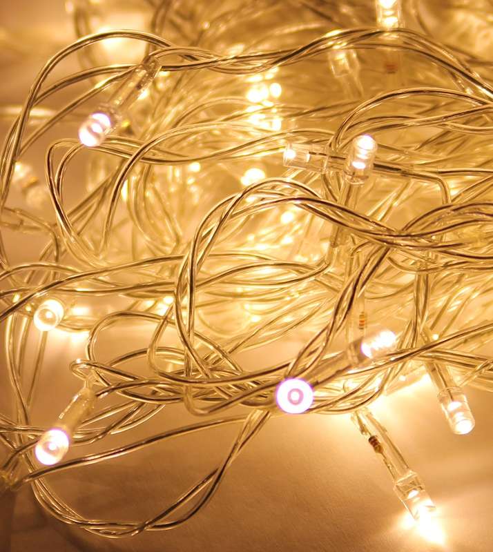 Гирлянда светодиодная 50LED провод 6.5м 8 режимов мигания Космос KOC_GIR50LED_W купить оптом выгодно Гирлянда светодиодная 50LED провод 6.5м 8 режимов мигания Космос KOC_GIR50LED_W оптом купить цена