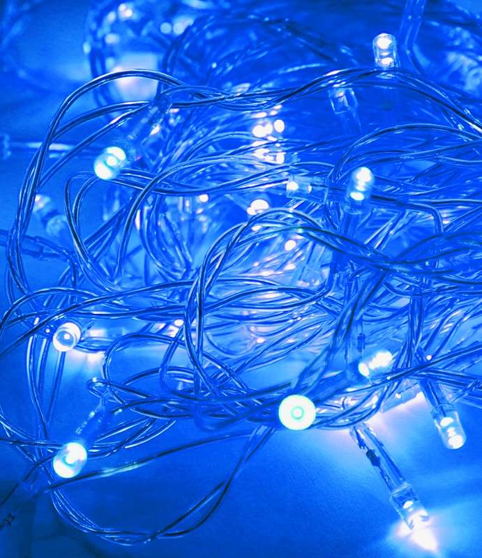 Гирлянда светодиодная 50LED провод 6.5м 8 режимов мигания Космос KOC_GIR50LED_B купить оптом выгодно Гирлянда светодиодная 50LED провод 6.5м 8 режимов мигания Космос KOC_GIR50LED_B оптом купить цена