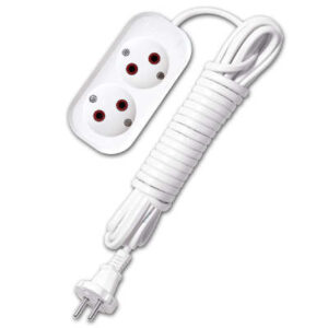 Удлинитель 2х5м без заземл. 6А IP20 У6-011 ШВВП 2х0.75 UNIVersal 9631913 оптом купить цена