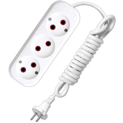 Удлинитель 3х5м без заземл. 6А IP20 У6-639М ПВС 2х0.75 UNIVersal 639М-05 купить оптом выгодно Удлинитель 3х5м без заземл. 6А IP20 У6-639М ПВС 2х0.75 UNIVersal 639М-05 оптом купить цена