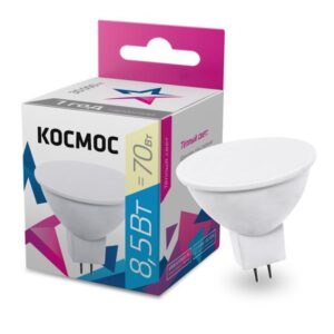 Лампа светодиодная JCDR 8.5Вт 220В GU5.3 3000К Космос LkecLED8.5wJCDRC30 оптом купить цена