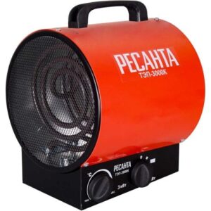 Пушка тепловая электрическая ТЭП-3000К кругл. Ресанта 67/1/8 оптом купить цена