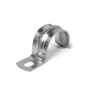 Скоба крепежная однолапковая СМО d12-13мм метал. оцинк. (уп.100шт) Fortisflex 49151 оптом купить цена