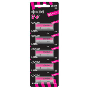 Элемент питания алкалиновый A27/8LR732 12В Alkaline для пультов сигнализаций BL-5 (уп.5шт) ФАZА 5003279 оптом купить цена