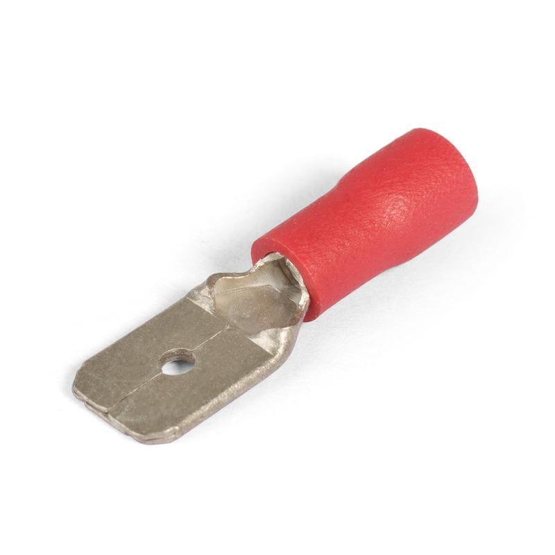 Разъем плоский РПИ-П 1.5-(6.3) красн. КВТ 49614 купить оптом выгодно Разъем плоский РПИ-П 1.5-(6.3) красн. КВТ 49614 оптом купить цена