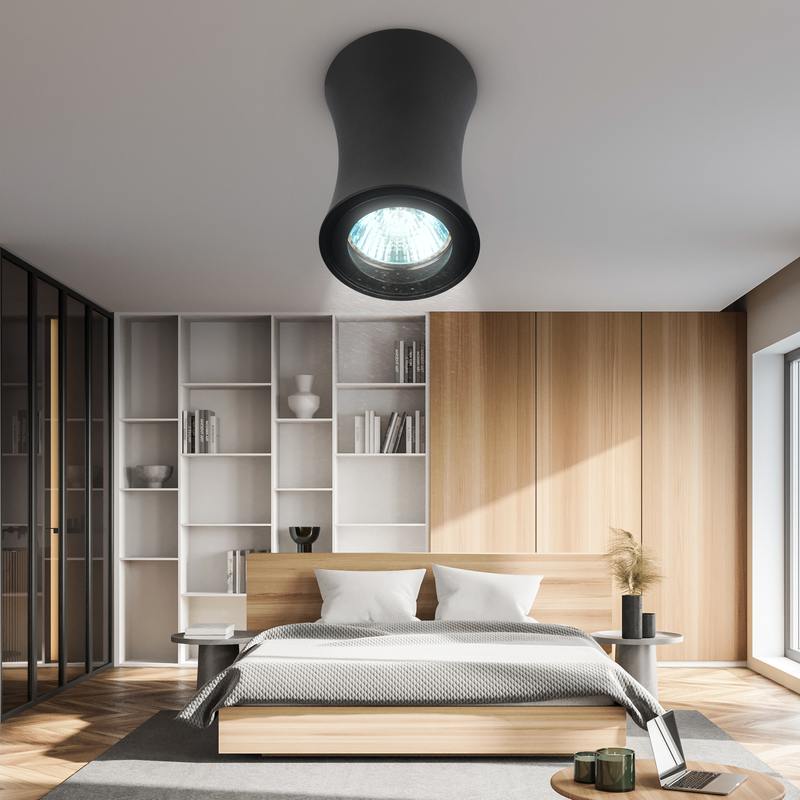 Светильник настенно-потолочный спот ЭРА OL19 BK MR16/GU10 Светильник настенно-потолочный спот ЭРА OL19 BK MR16/GU10