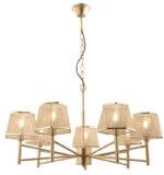 Люстра Rivoli Edna 2082-307 7 х Е14 40 Вт классика купить оптом недорого