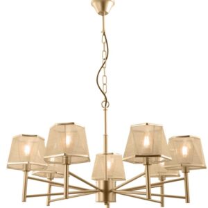 Люстра Rivoli Edna 2082-307 7 х Е14 40 Вт классика купить оптом недорого